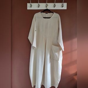 Clarity Elegant Cream Women's Dress